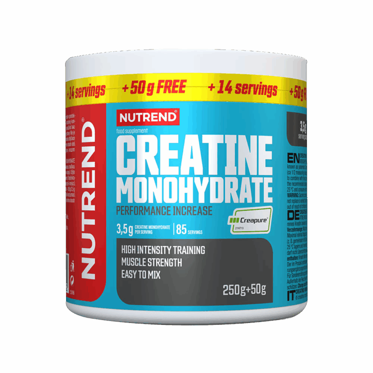 Creatine Monohydrate Creapure® 250g + 50g Free
